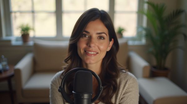 Obtenez une voix off féminine en ligne pour vos projets